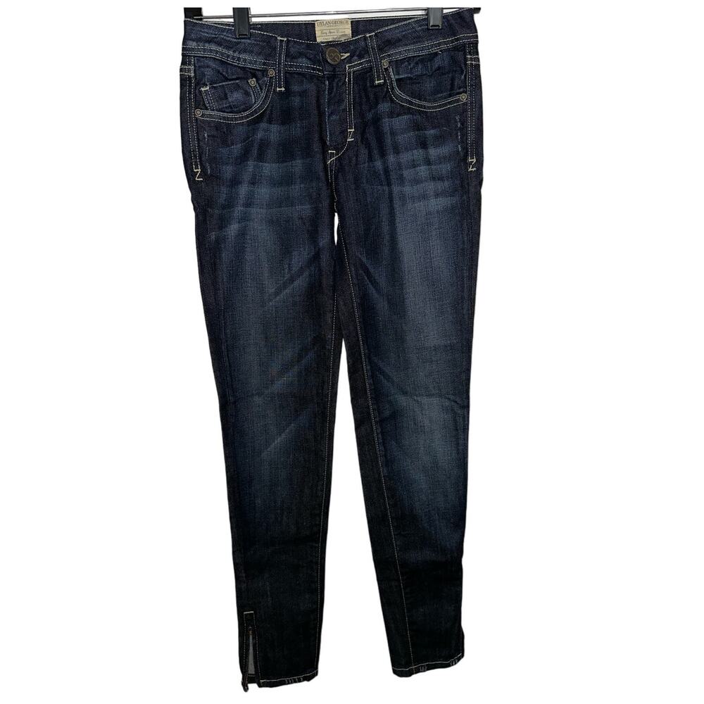 NWT Ring Spun Dark Wash Dylan George Skinny Jeans Size 25